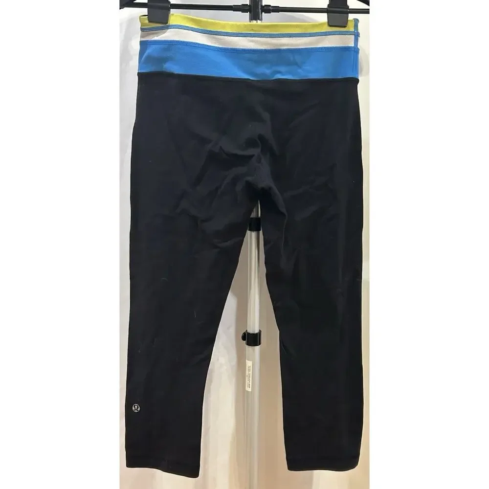 Lululemon Reversible Cropped Women's Leggings size 6